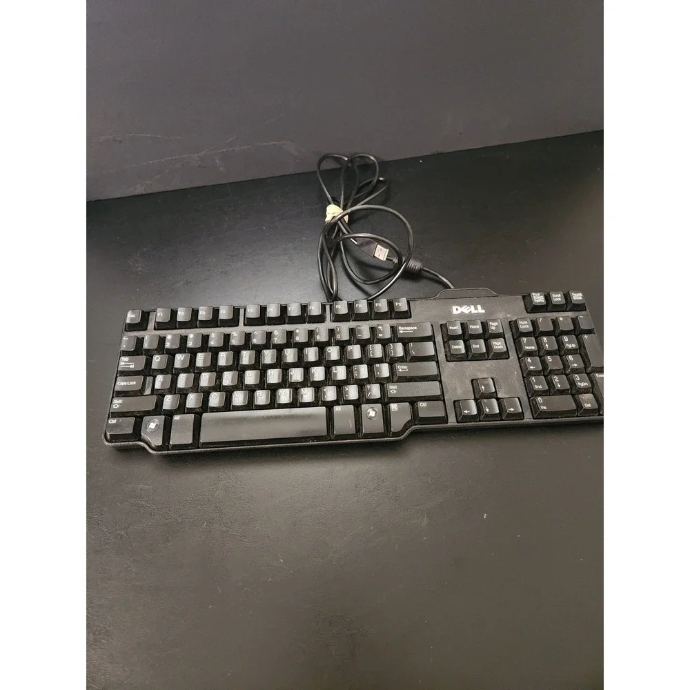 Dell SK-8115 Wired USB Keyboard Black Full Size QWERTY Office Desktop